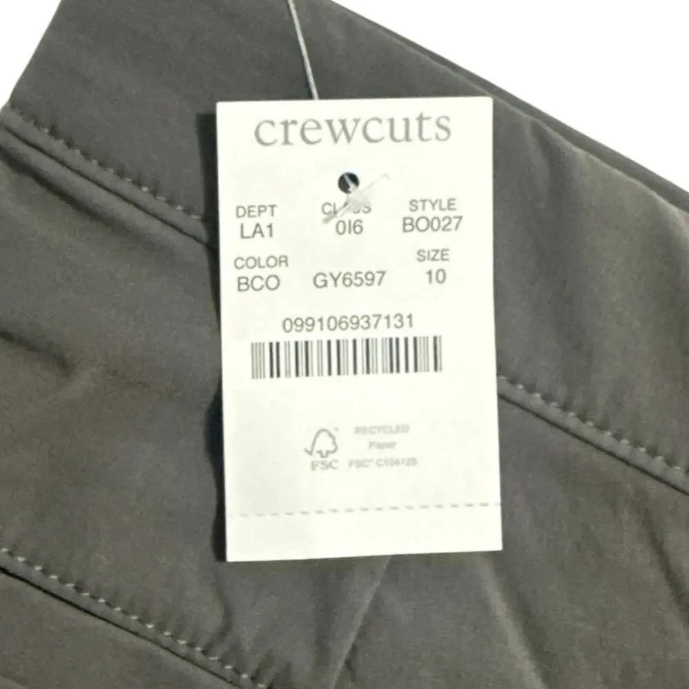 NWT Crewcuts Lightweight Pants - Gray Size 10